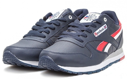 Мужские кроссовки Reebok Classic Leather Blue — купить в Ярославле в  интернет-магазине step-man.com